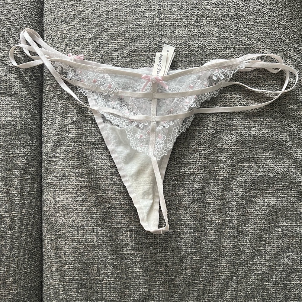 Two Piece For Love and Lemons Evie Longline Bra and Garter - Picture 12 of 13